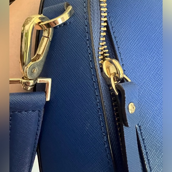 Kate Spade Blue Satchel - Picture 8 of 11
